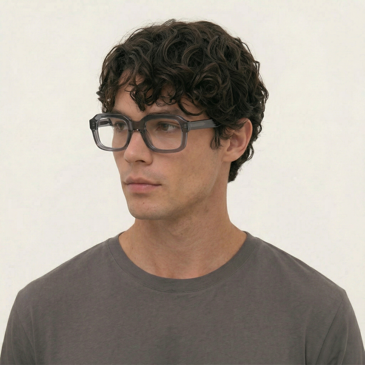 Dante Transparant Grijs