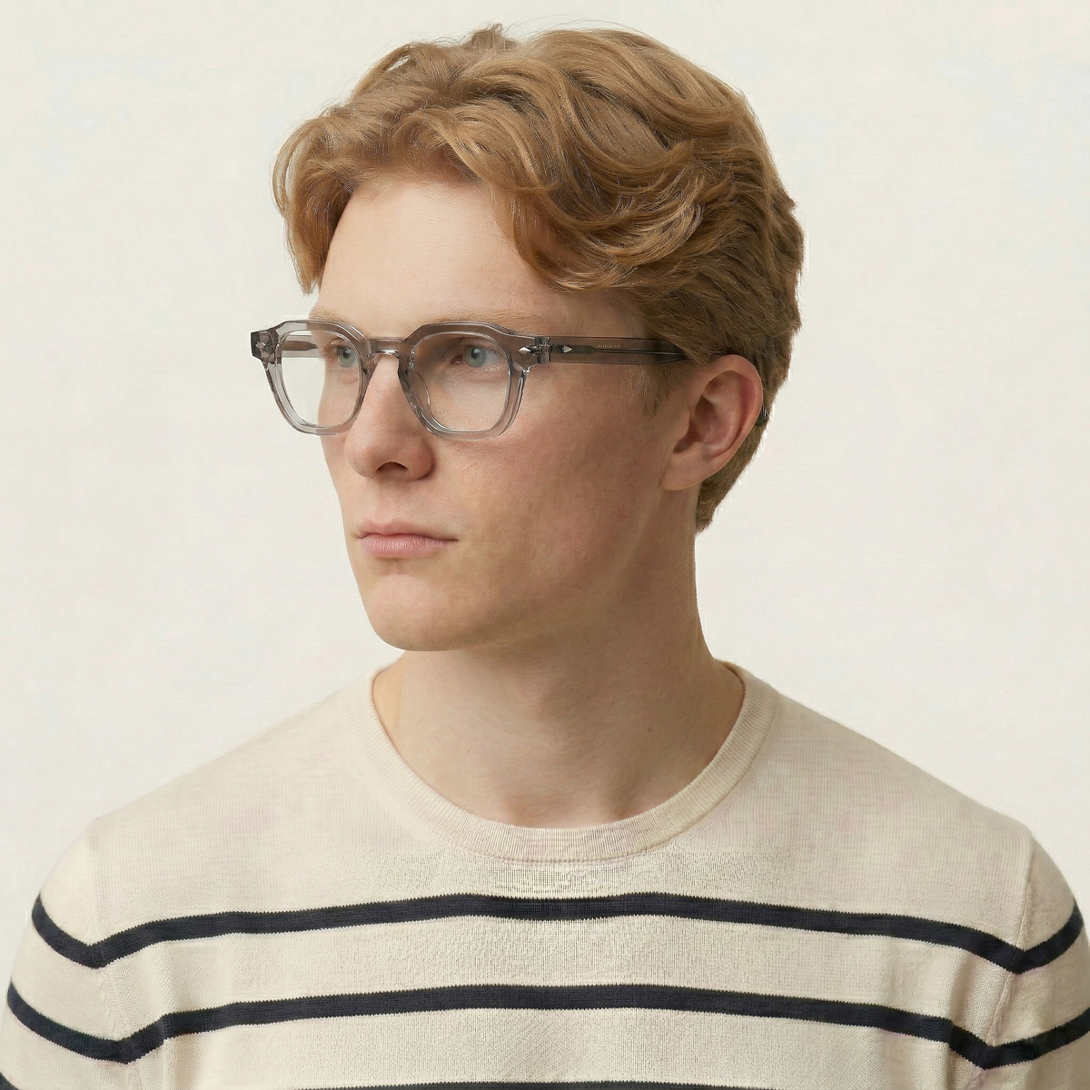 Elias Transparant Grijs